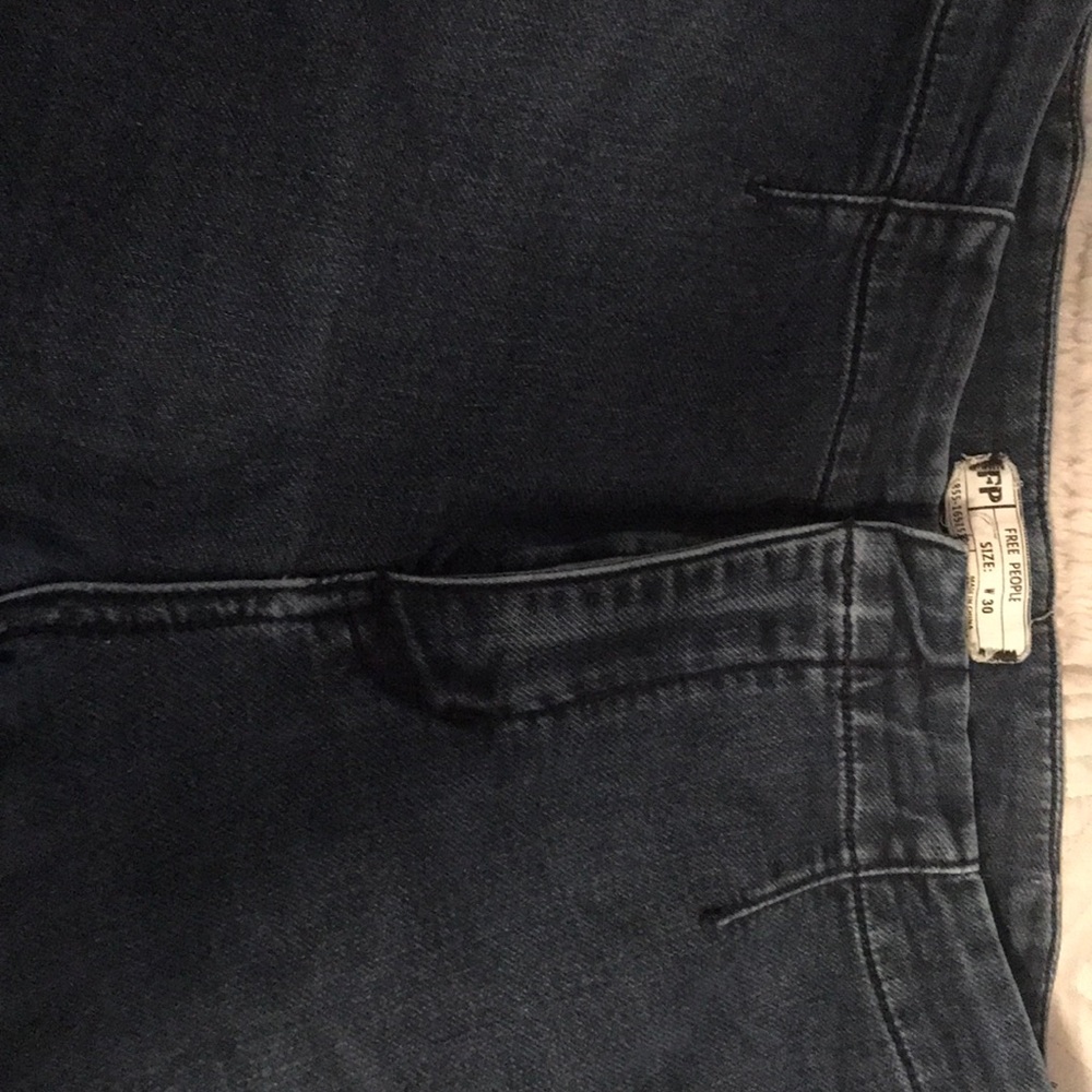 Free People Size 10 cropped jeans